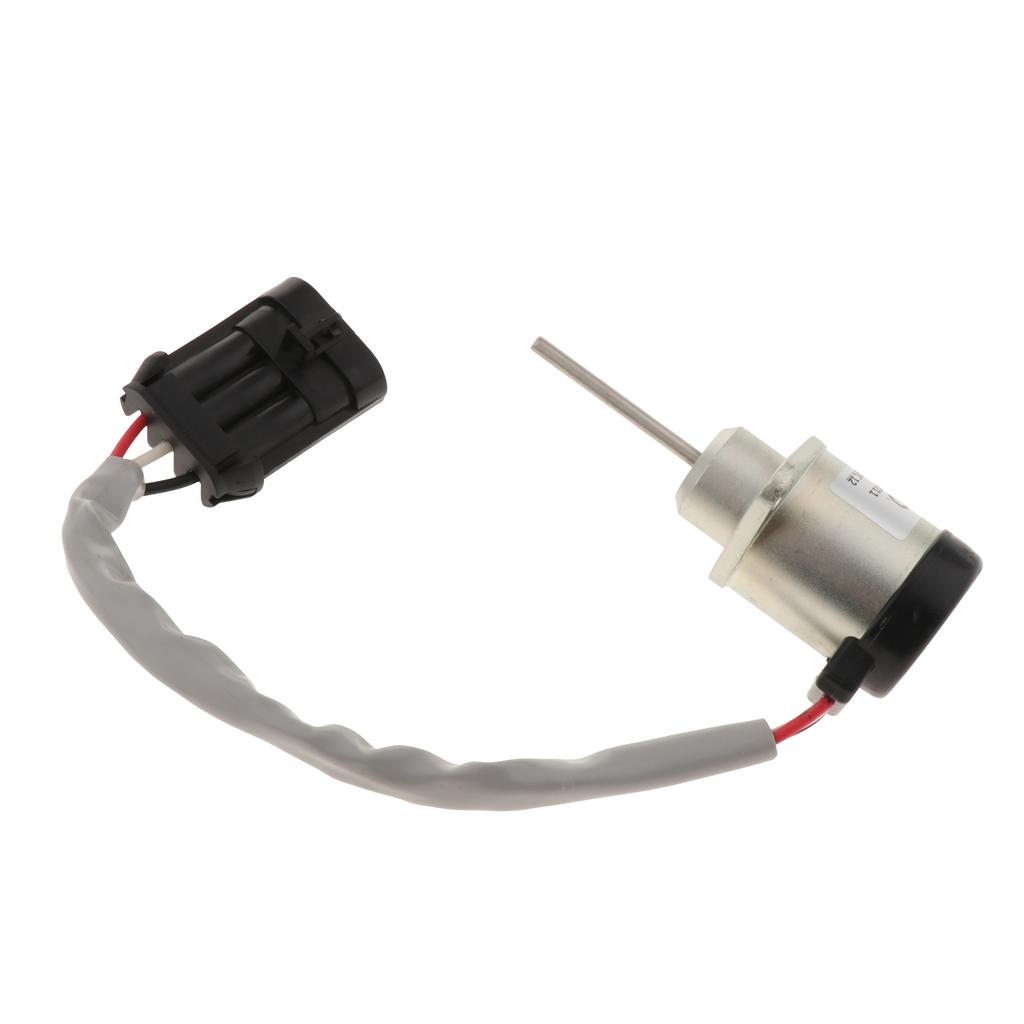 Fuel Shut Down Solenoid Valve 12V 1G925-60011 For Bobcat Woodward Synchro