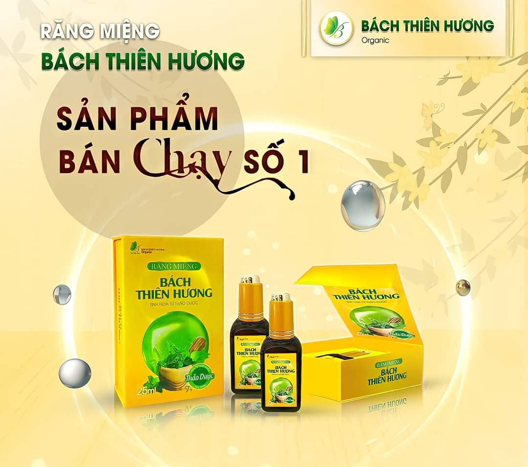 Bộ 2 Bách Thiên Hương chăm sóc Răng Miệng