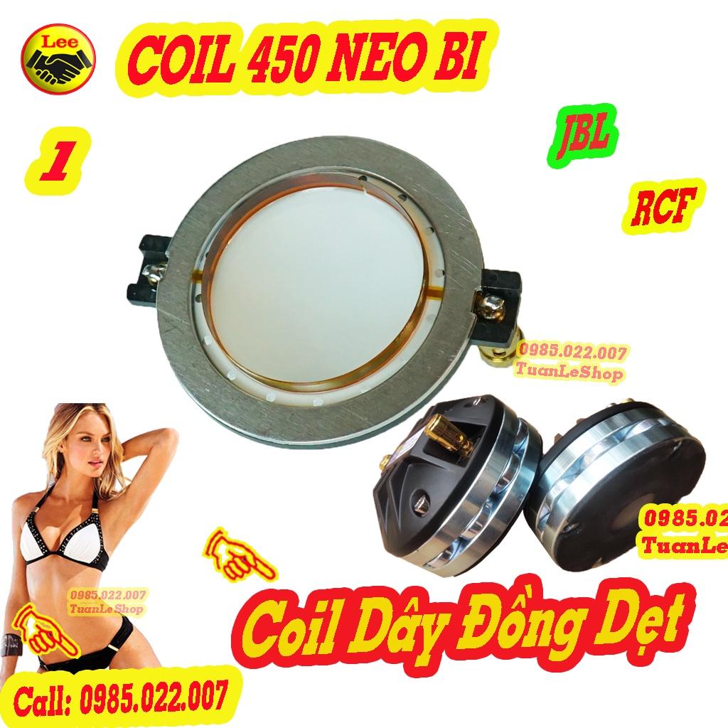 COIL TREBLE 450 NEO BI J B L,R C F – CÔN THAY THẾ TREP CHÁY LOẠI CÓ CỌC – GIÁ 02 CHIẾC