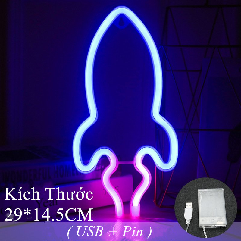 Đèn LED Đèn Neon Treo Trang Trí Đa Dạng Trang Trí Phòng ,Tiệc Cưới,Sinh Nhật