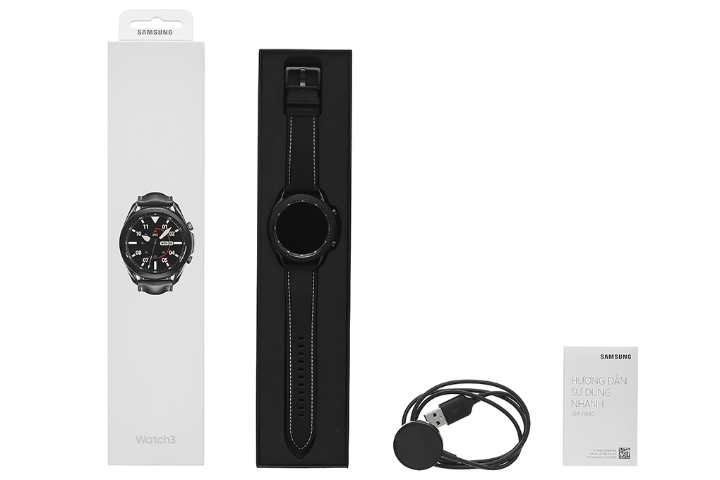 Đồng hồ thông minh Samsung Galaxy Watch 3 45mm dây da-Hàng chính hãng bh samsung