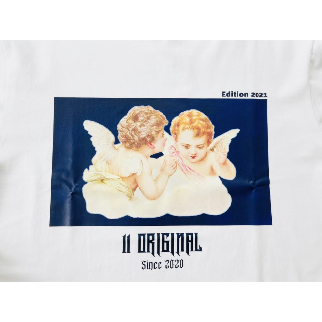 Áo thun Oversize cao cấp in họa tiết Angel