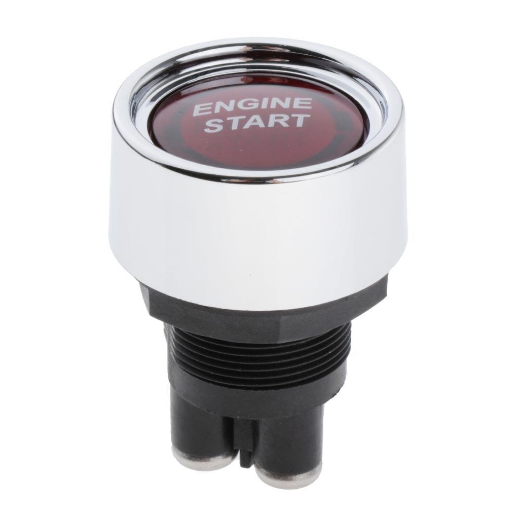 12V Car Engine Push to Start Ignition Switch Button Kit Universal