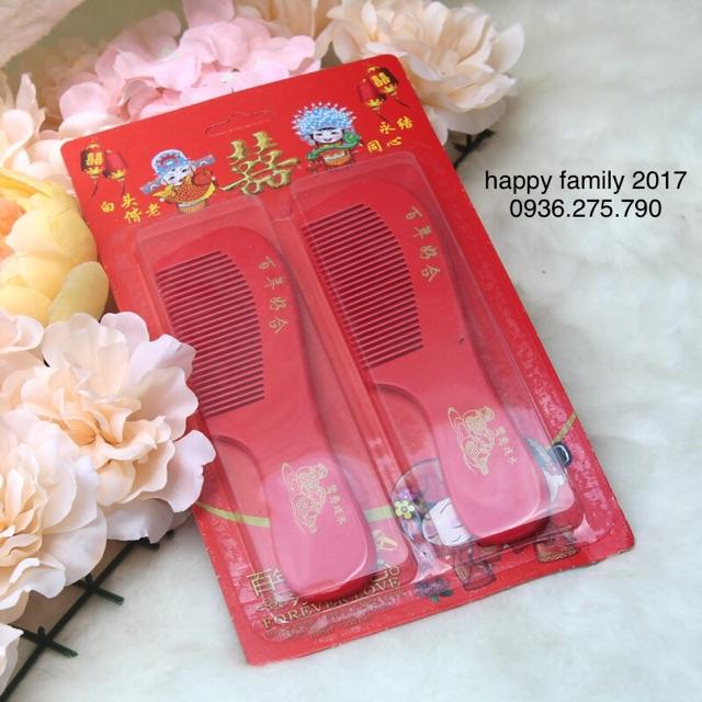 Bộ lược chải tóc cho ngày cưới