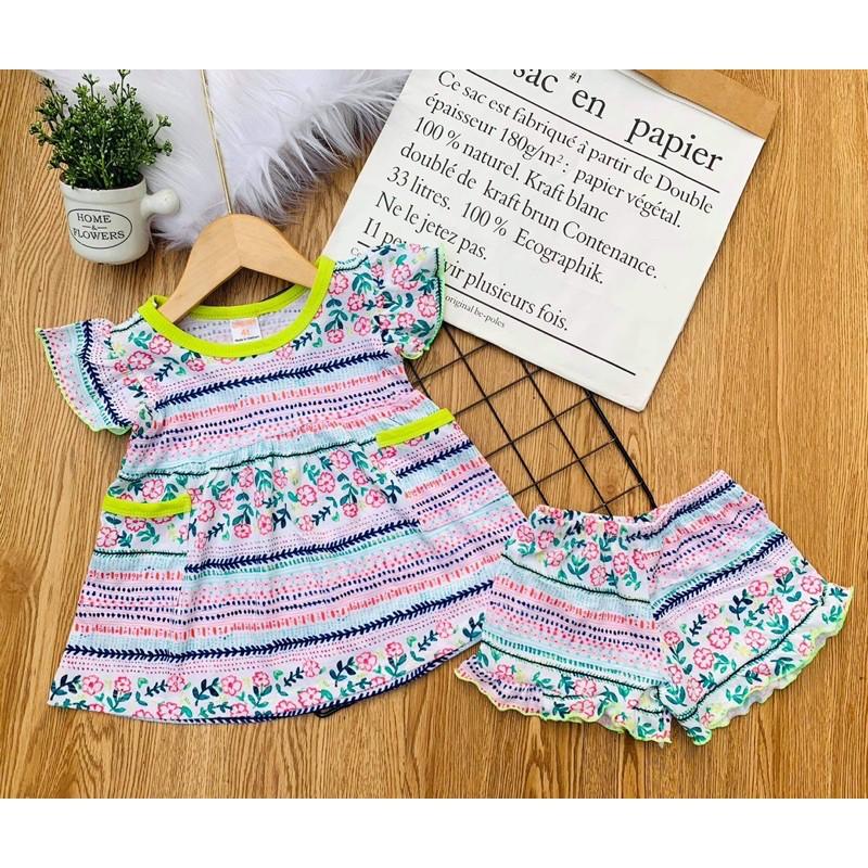 Bộ cánh tiên bé gái dáng xòe - Bộ bé gái