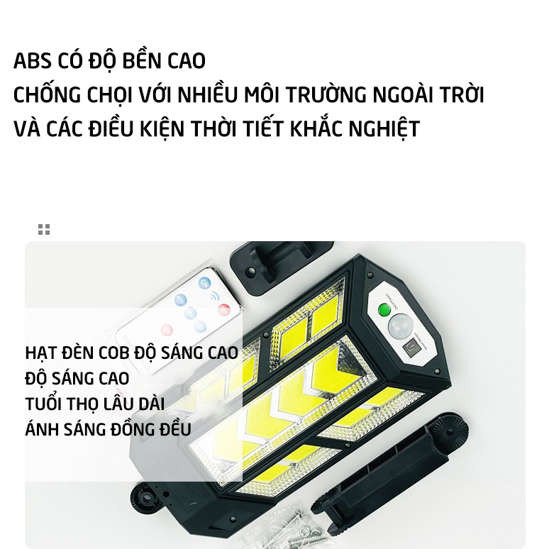 Đèn cảm biến COB 60w,100w,200w-Chống nước, an toàn, dễ sử dụng- D1375