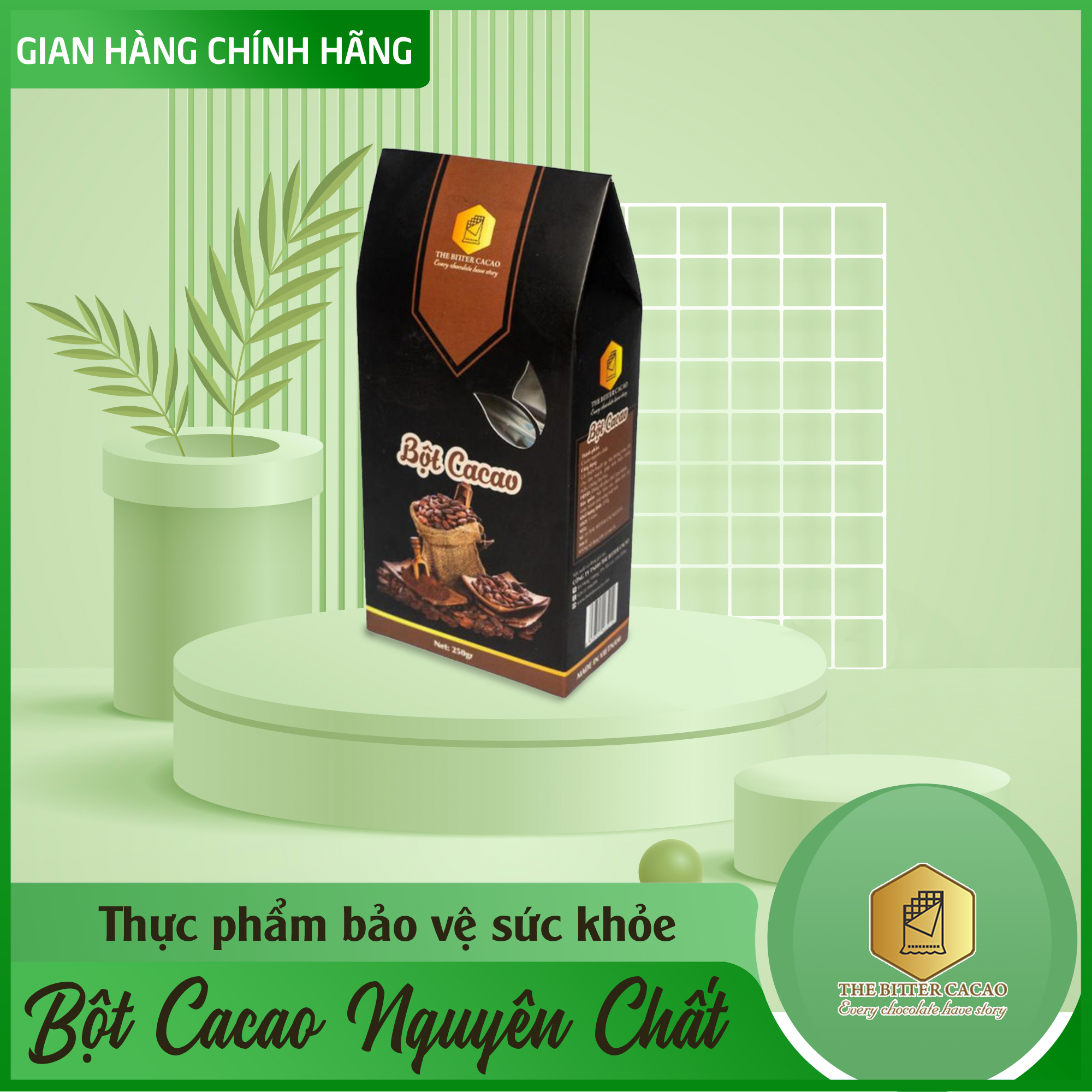 Bột cacao nguyên chất - The Bitter Cacao