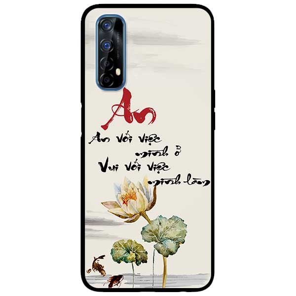 Ốp lưng dành cho Realme 7 - Realme 7 Pro - mẫu An Sen Trắng