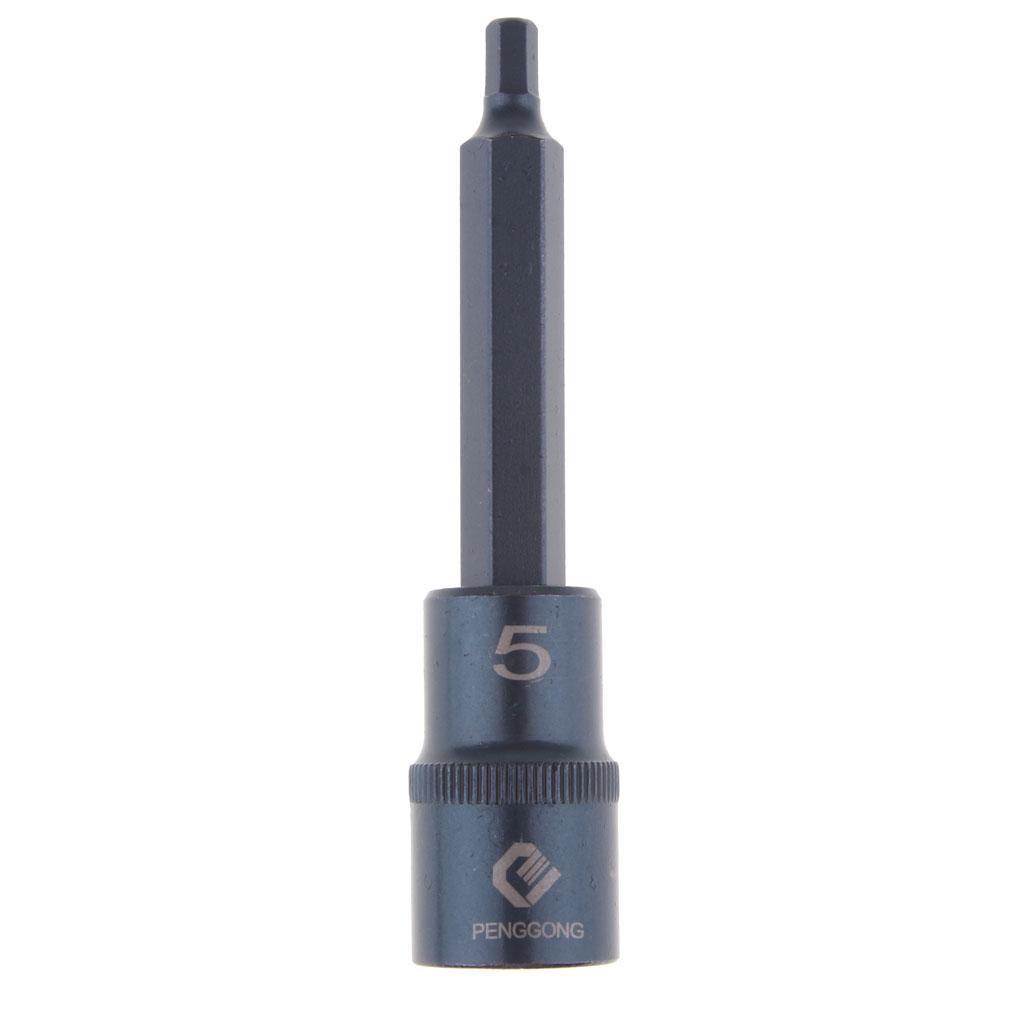 Socket Adapter Drill Bits Set Hex Shank 1/2" Drive Impact Drill Bits