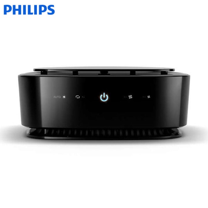 Máy khử mùi, lọc không khí trên xe ô tô thương hiệu cao cấp Philips GP6201 - Công suất: 3.7W - Điện áp: 12V - Hàng Nhập Khẩu