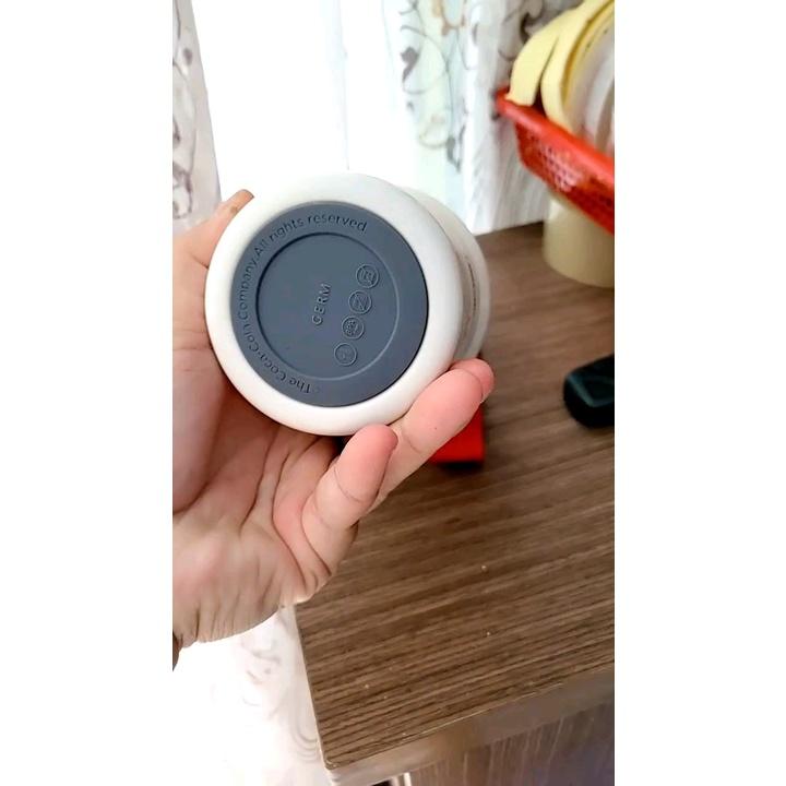 Cốc giữ nhiệt uống cà phê họa tiết coffe cup chất liệu inox 304 cực chất