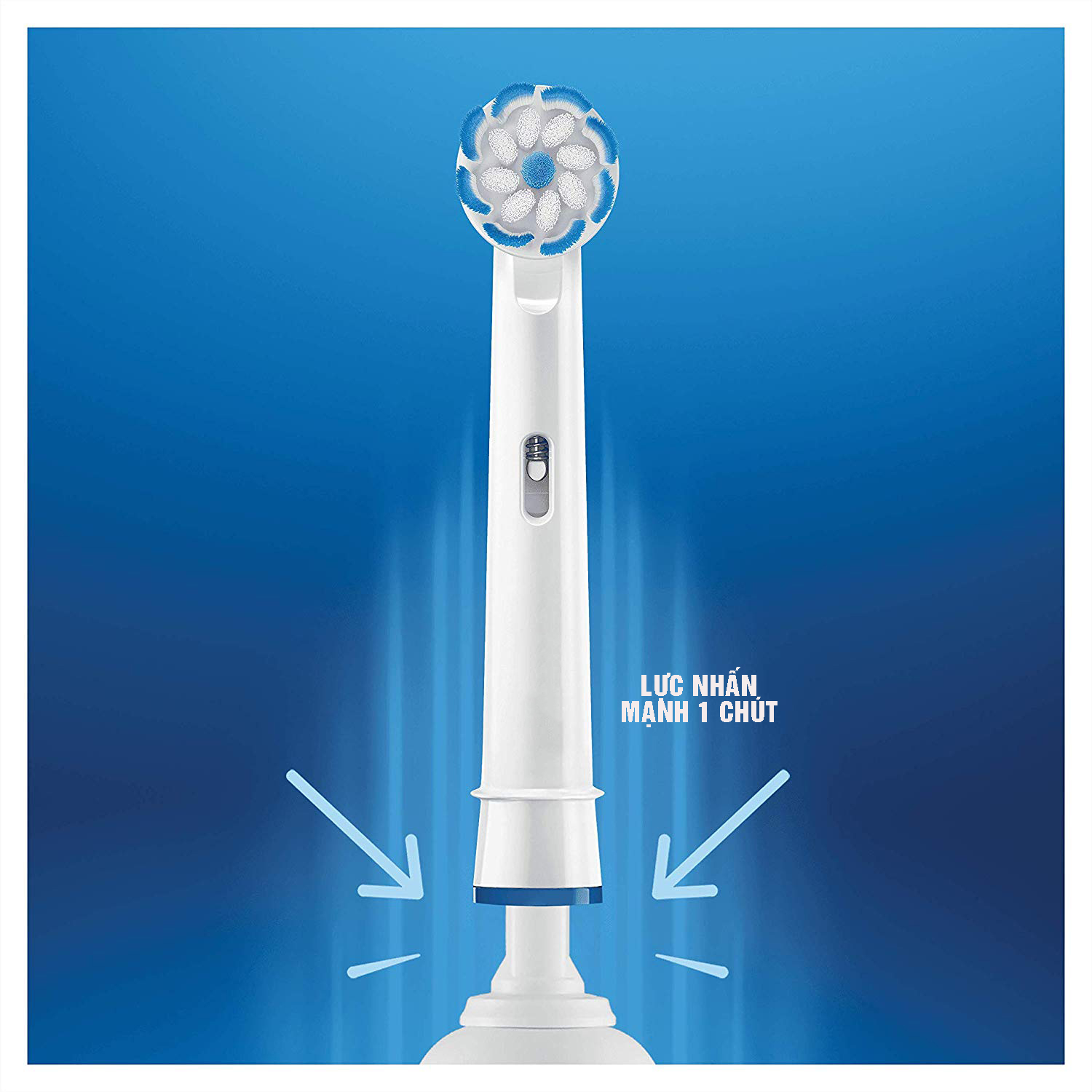 Cho máy Oral B Braun, bộ 4 Đầu Bàn Chải đánh răng điện thay thế MIHOCO EB60-P New Gum Care, sợi cước siêu mềm, cho răng lợi nhạy cảm