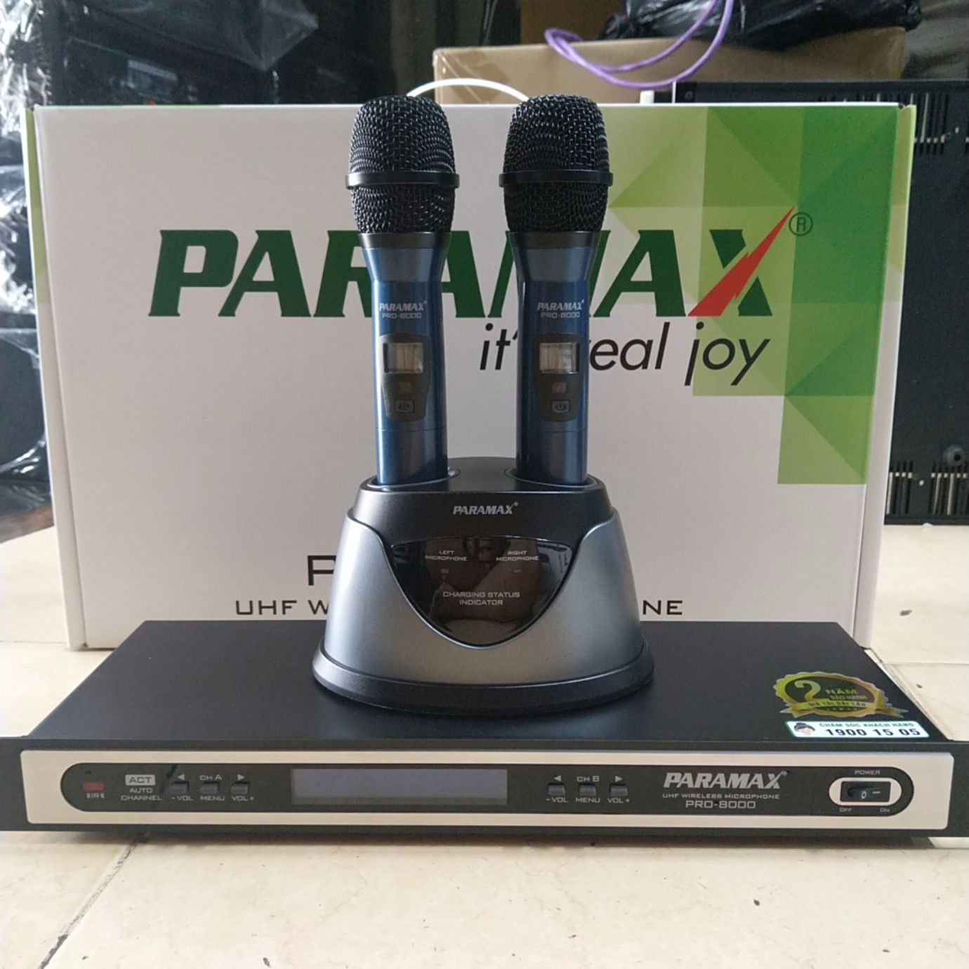 Micro Paramax Pro8000 Chóng Hú Không Dây Cao Cấp