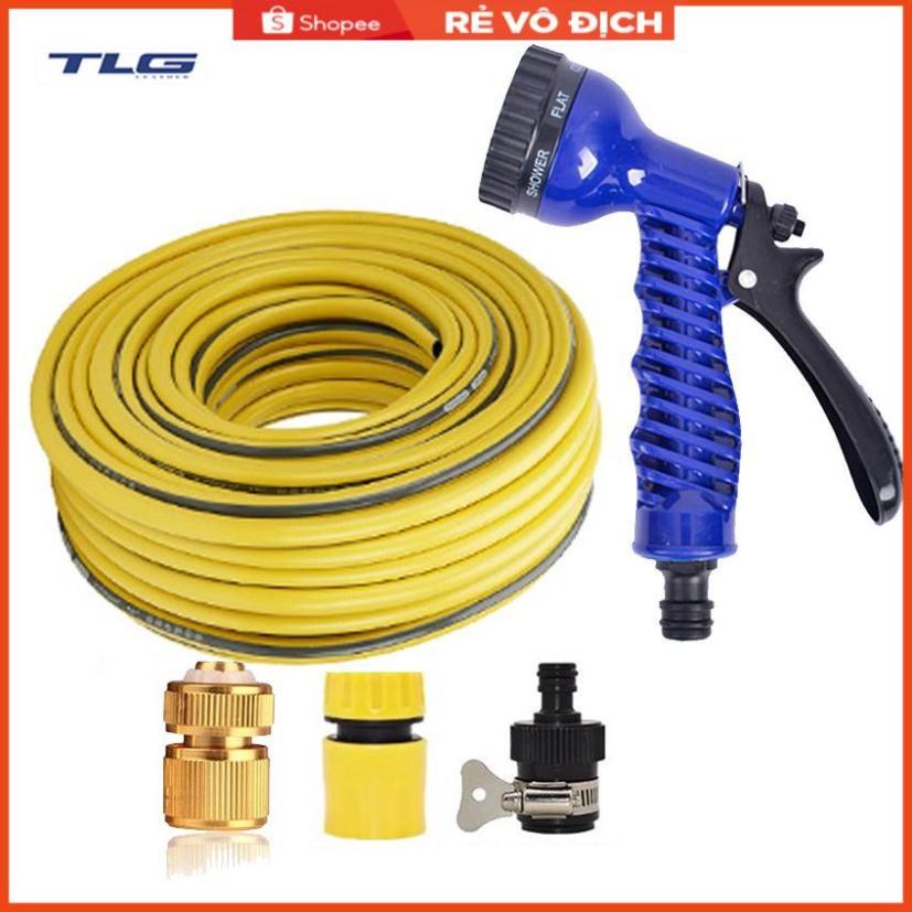 Bộ dây vòi xịt rửa xe, tưới cây, dọn dẹp nhà cửa 7-10m 206843
