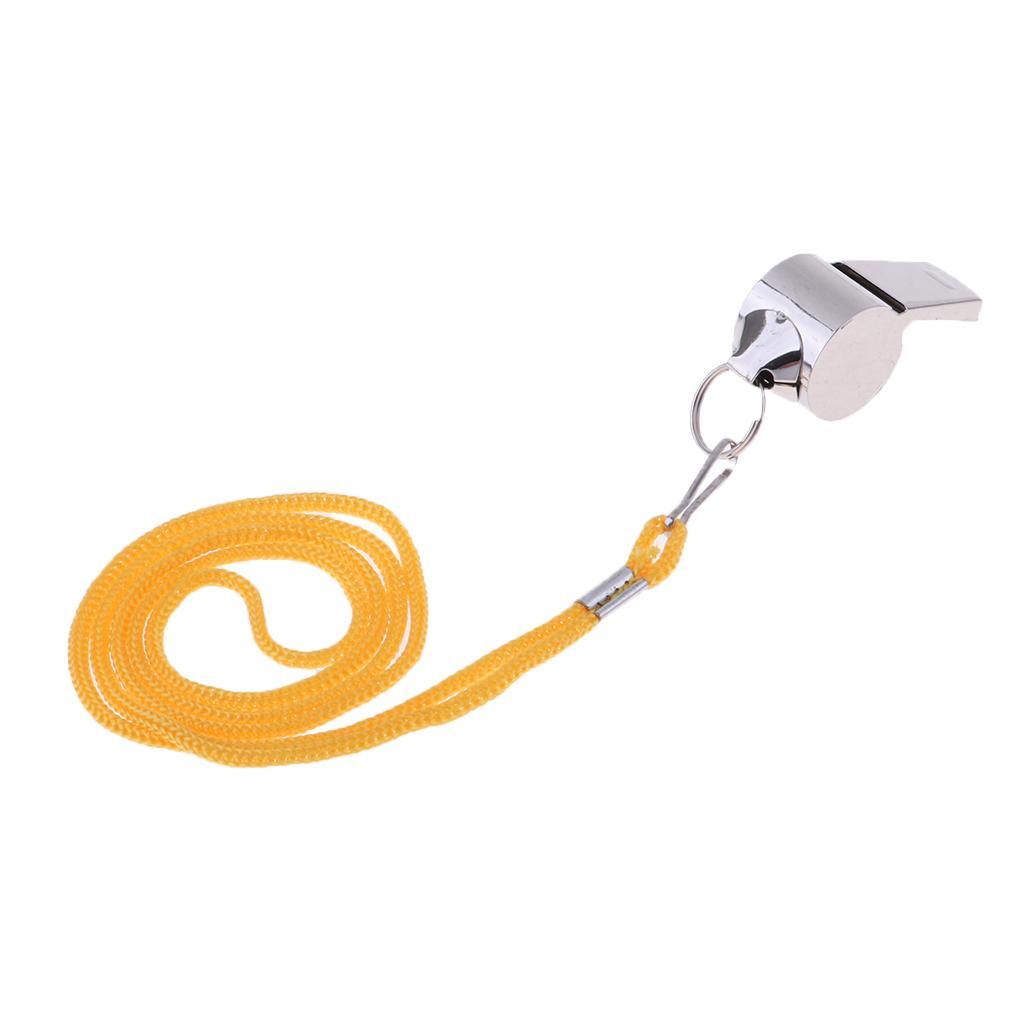 Yellow ABS Whistles Emergency Referee Whistle for Sports Coaches Training