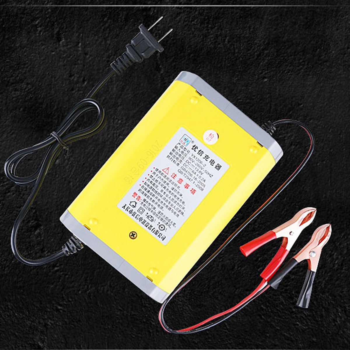 Máy Sạc Bình Ắc Quy Tự Động Ô Tô 12V 6A