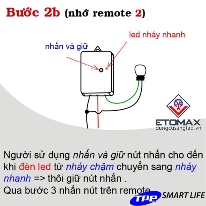 Công tắc điều khiển từ xa RC5H