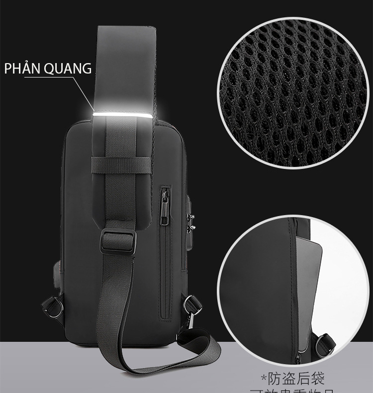 Túi đeo chéo nam phong cách mới  - BEE GEE DCN9318A