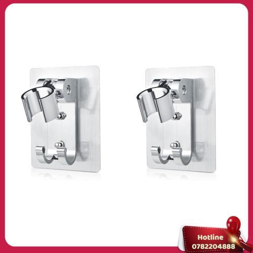 Combo 2 Giá Đỡ Vòi Sen Kết Hợp Móc Treo Đồ - Không Cần Đục Lỗ Trên Tường - Miễn Phí Vận Chuyển