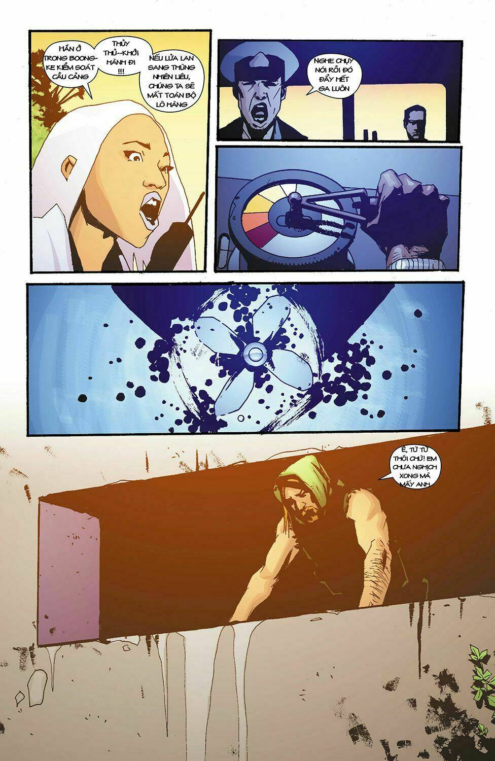 green arrow: year one chapter 5 17