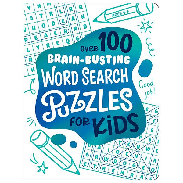 Sách ngoại văn: Brain-Busting Puzzles For Kids - Word Search