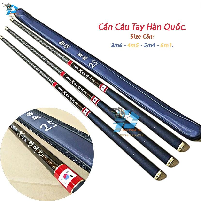 Cần câu tay ,cần câu đài hàn quốc