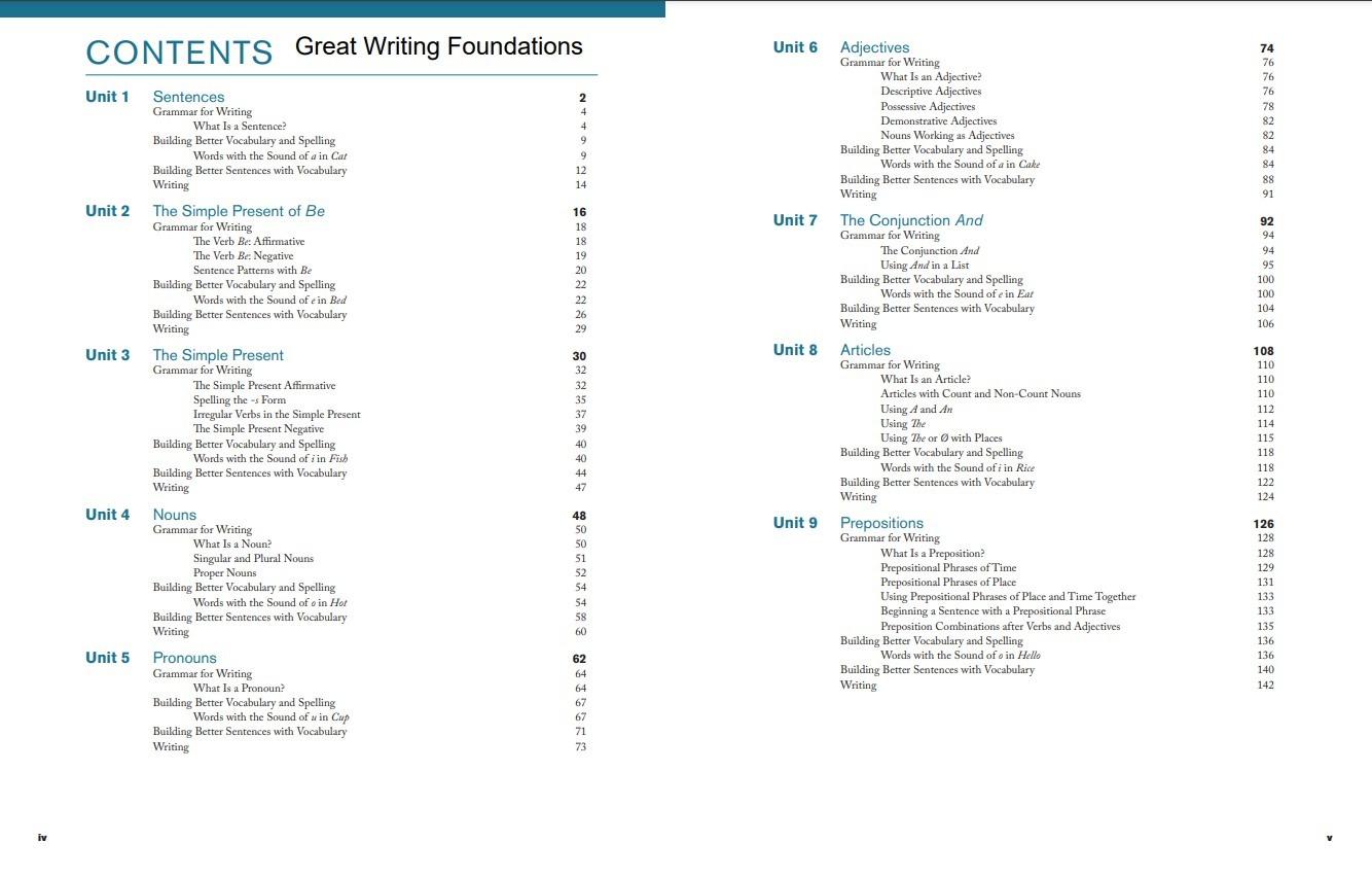 Great Writing Foundations - Student's Book + Spark Sticker (5th Edition)