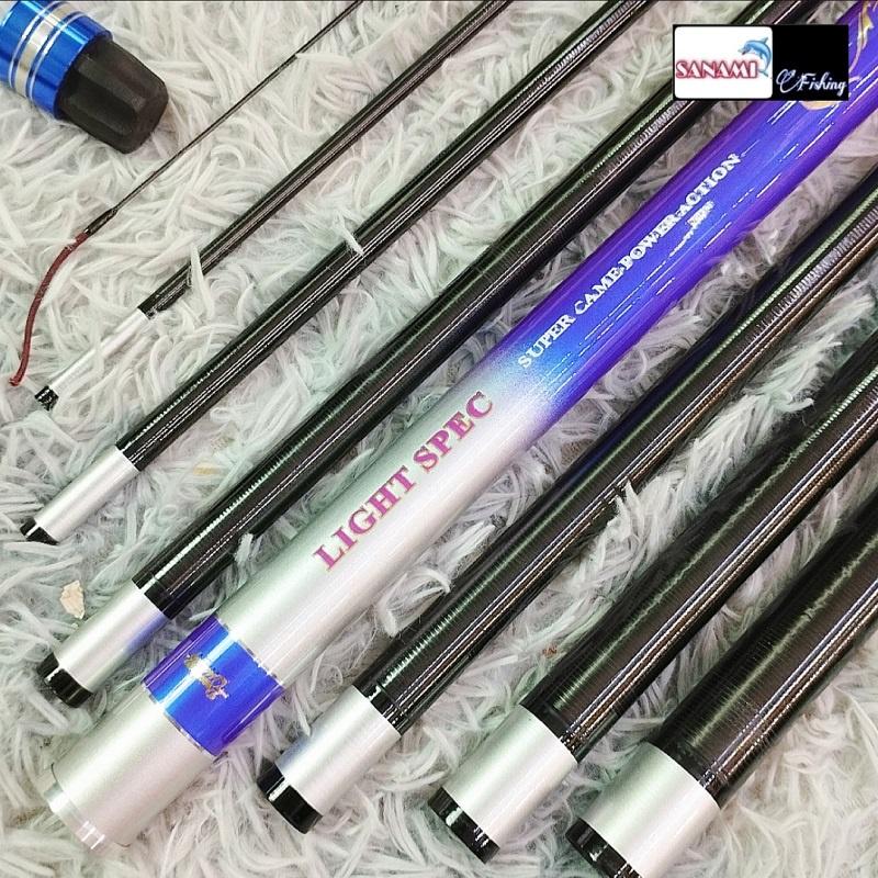 Cần Câu Đơn cao cấp 12H Bạch Tử Đan, phân bổ lực 19i CT24 - Sanami