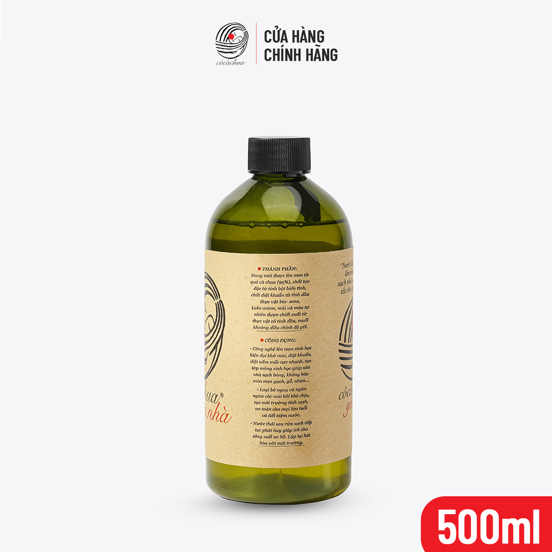 Nước Lau Sàn Cô Cà Chua Yêu Nước Hương Sả Chanh Đuổi Muỗi 500ml