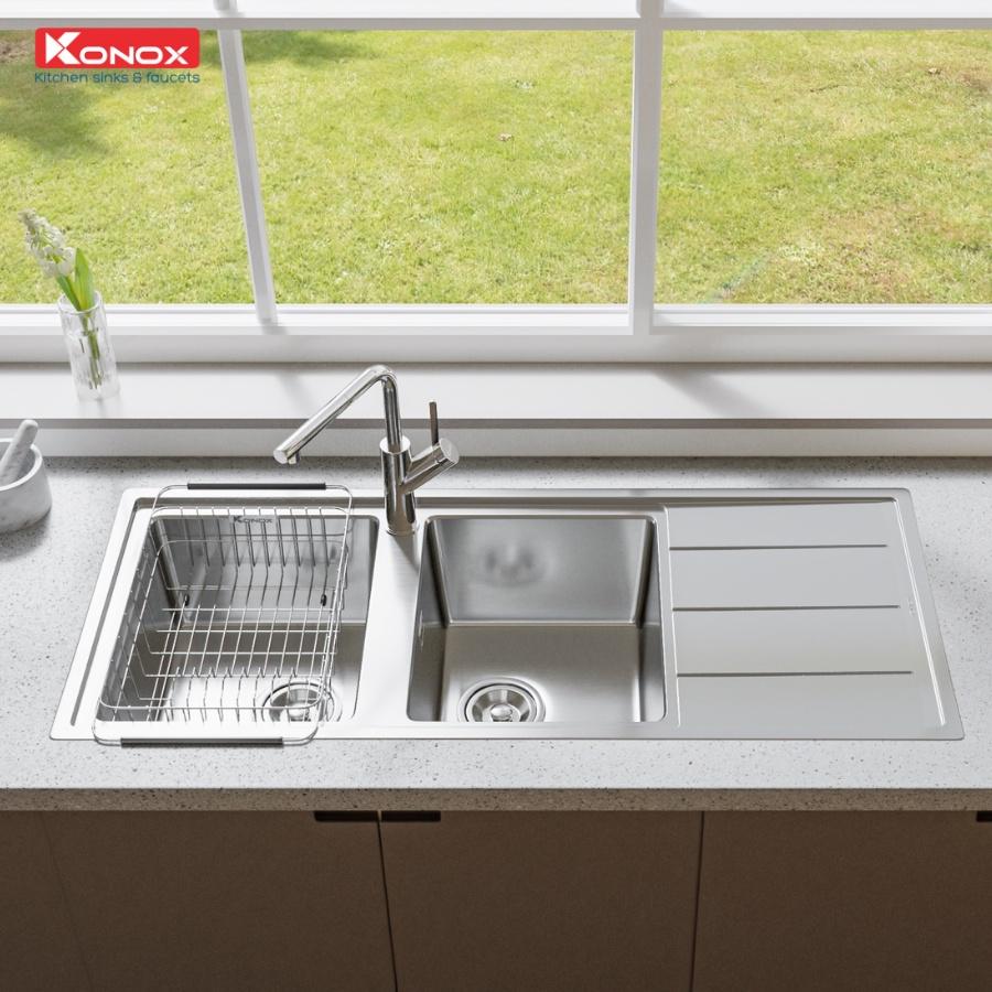 Hình ảnh Chậu rửa bát inox KONOX Turkey sink Beta 1160