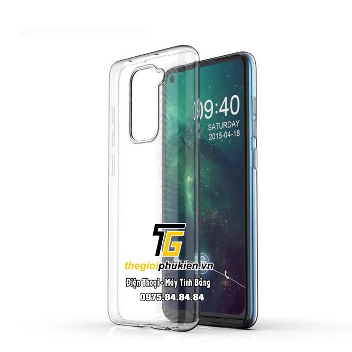 Ốp lưng silicon dẻo trong suốt Xiaomi Redmi Note 9