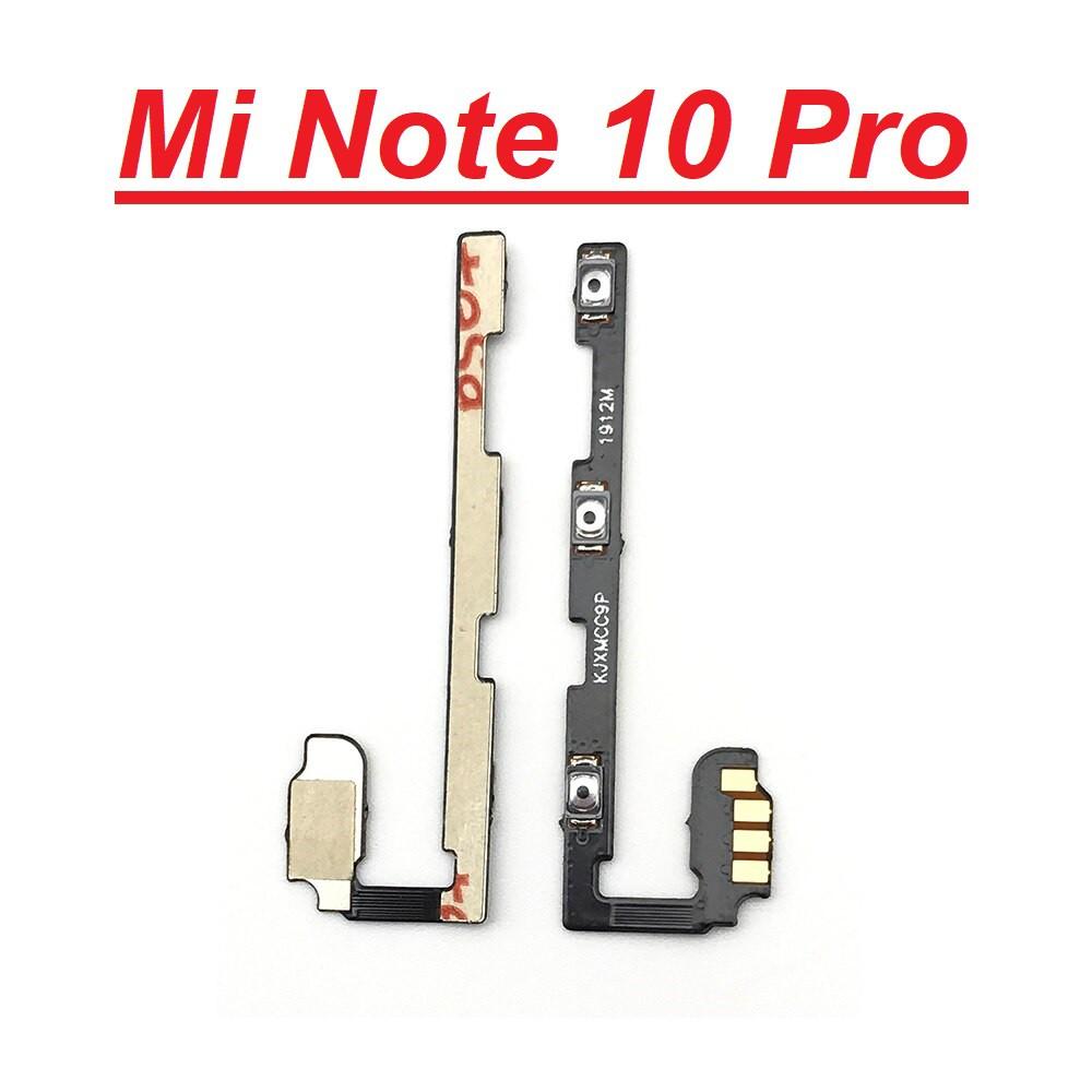 Mạch Nút Nguồn Cho Xiaomi Mi Note 10 Pro Dây Cáp Nút Nguồn, Tăng Giảm Âm Lượng Linh Kiện Thay Thế