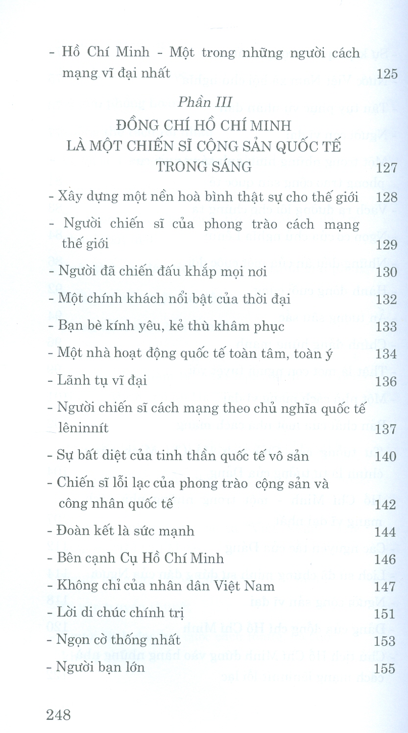 Bác Hồ Trong Trái Tim Những Người Bạn Quốc Tế