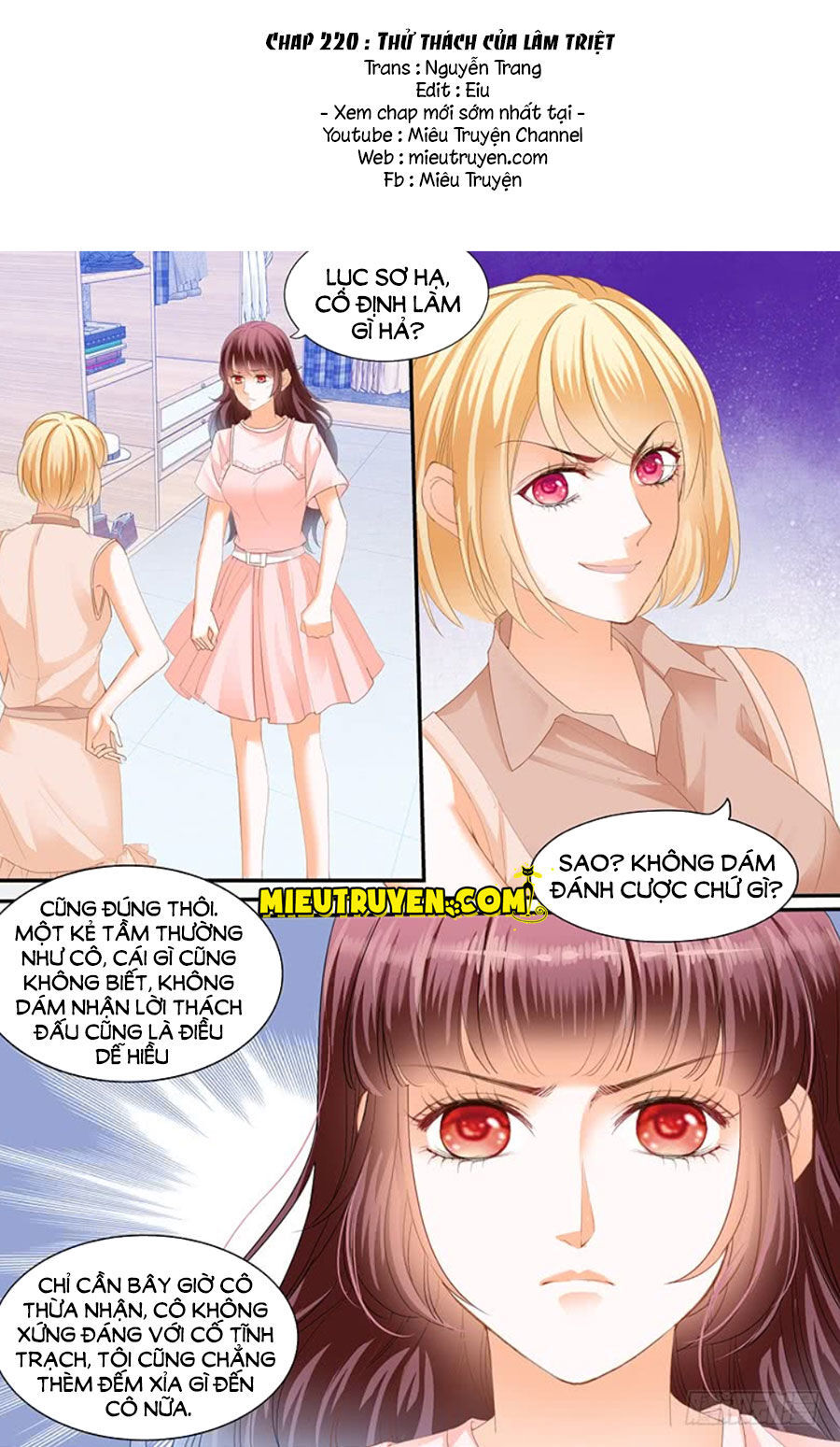 lóe thiểm hôn kiều thê mơ tưởng trốn chapter 220 2