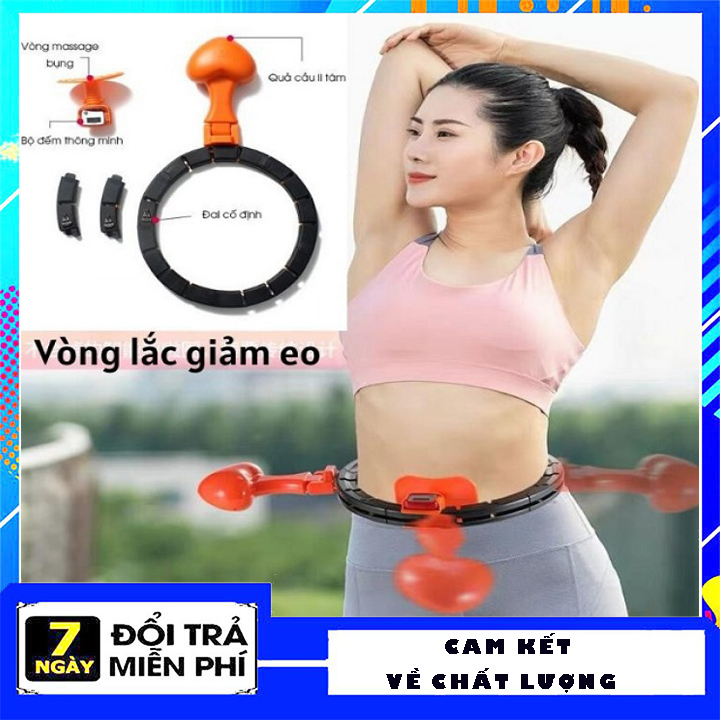 Vòng Lắc Eo Đa Năng Tại Nhà Có Đồng Hồ