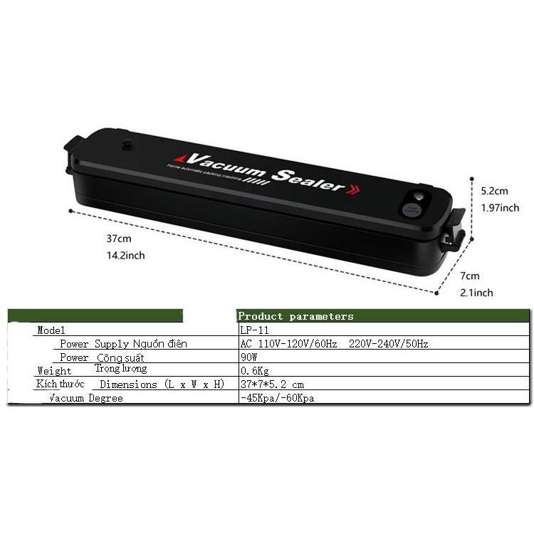 Máy hút chân không, máy hàn miệng túi Vacuum Sealer