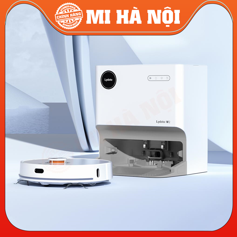 Robot hút bụi Xiaomi Lydsto W2 / Lydsto R1 Pro / Lydsto R1 với hộp đựng bụi tự động đổ rác kết hợp sạc thông minh - Hàng chính hãng