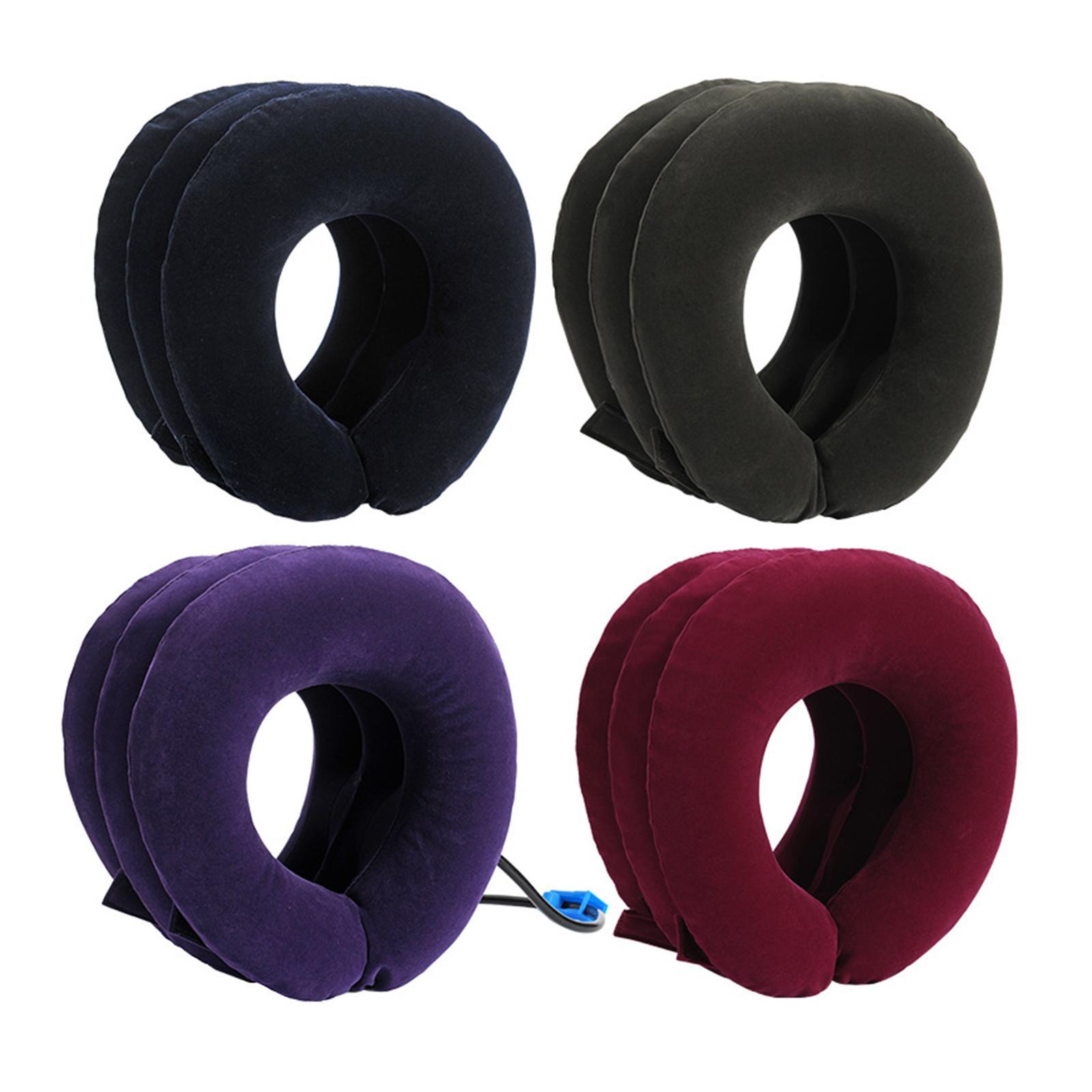 Cervical Vertebra Traction Device Inflatable Metal Ball for Office