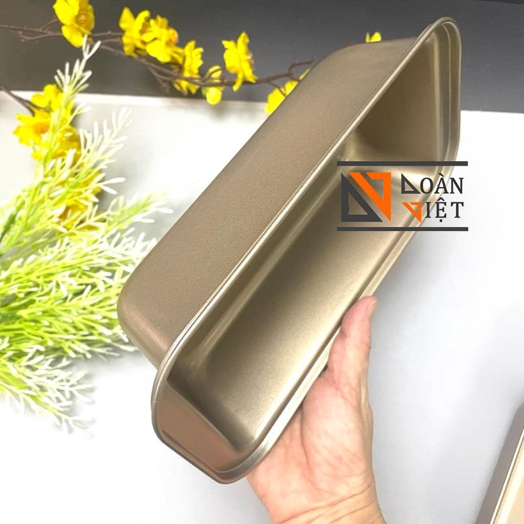 Khuôn Bông Lan, Bánh Mì, CHỮ NHẬT THÉP CARBON CHỐNG DÍNH- Size 604, 605