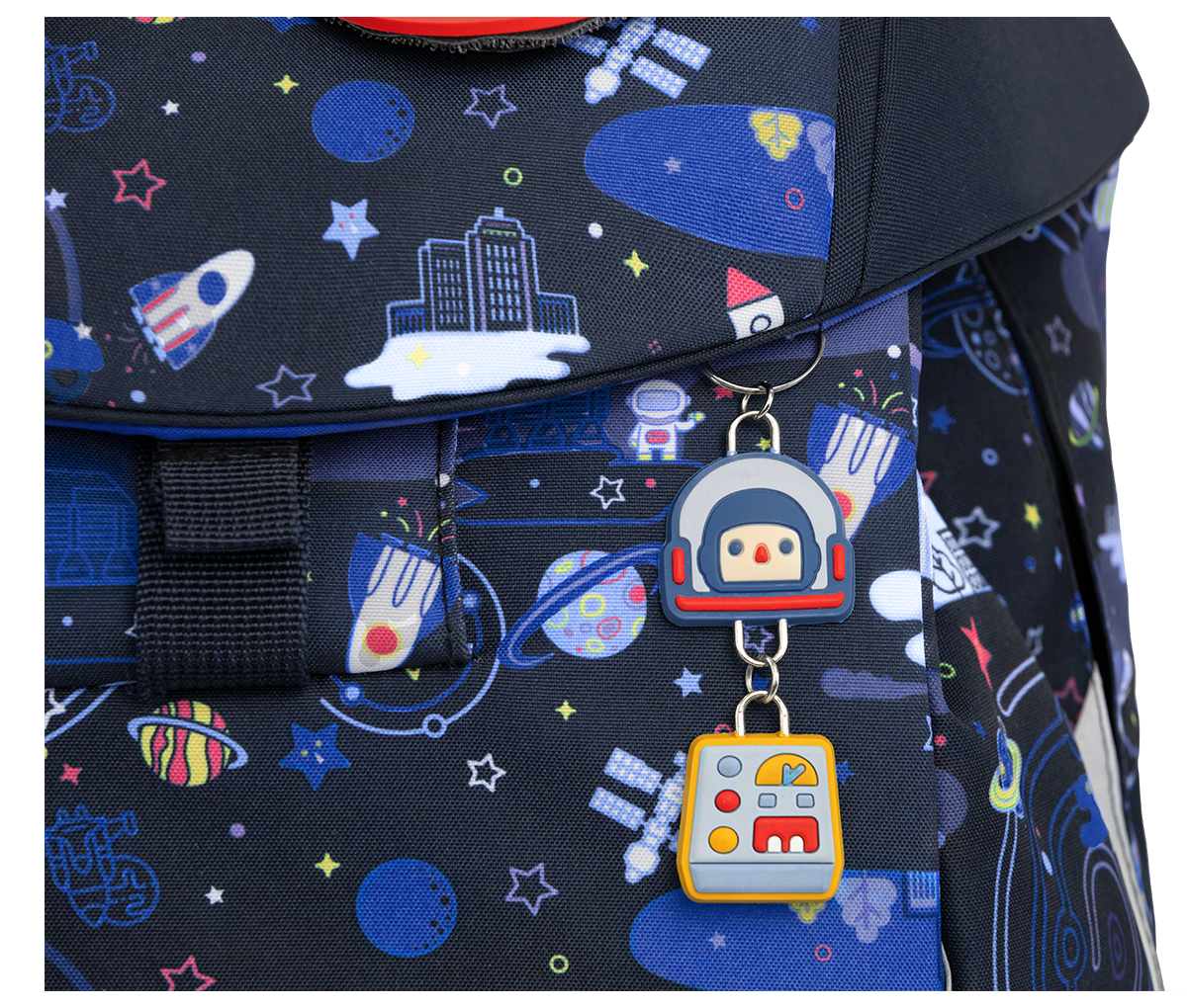 Cặp Chống Gù Eggie Schoolbag - Cities In Space - Tiger Family TGEG-006A