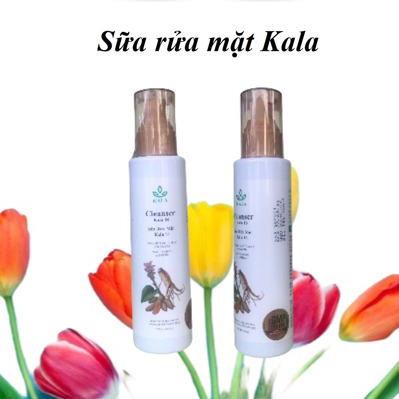 SỮA RỬA MẶT THẢO DƯỢC KALA 16, chai 150ml trung tín, Ngăn Ngừa Mụn, Chống Lão Hóa