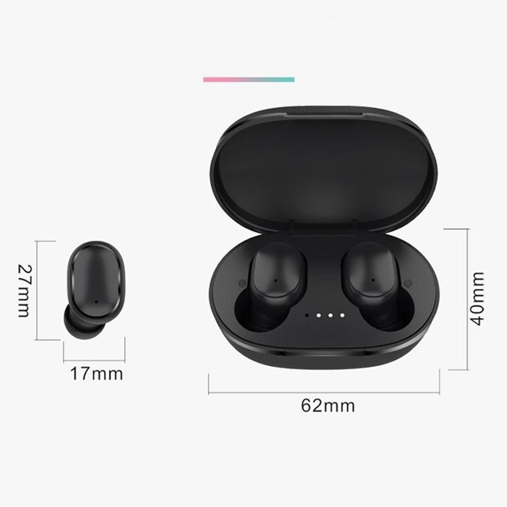Tai Nghe Nhét Tai TWS Bluetooth Không Dây Mini Giảm Tiếng Ồn Có Micro Cho Xiaomi Huawei iPhone