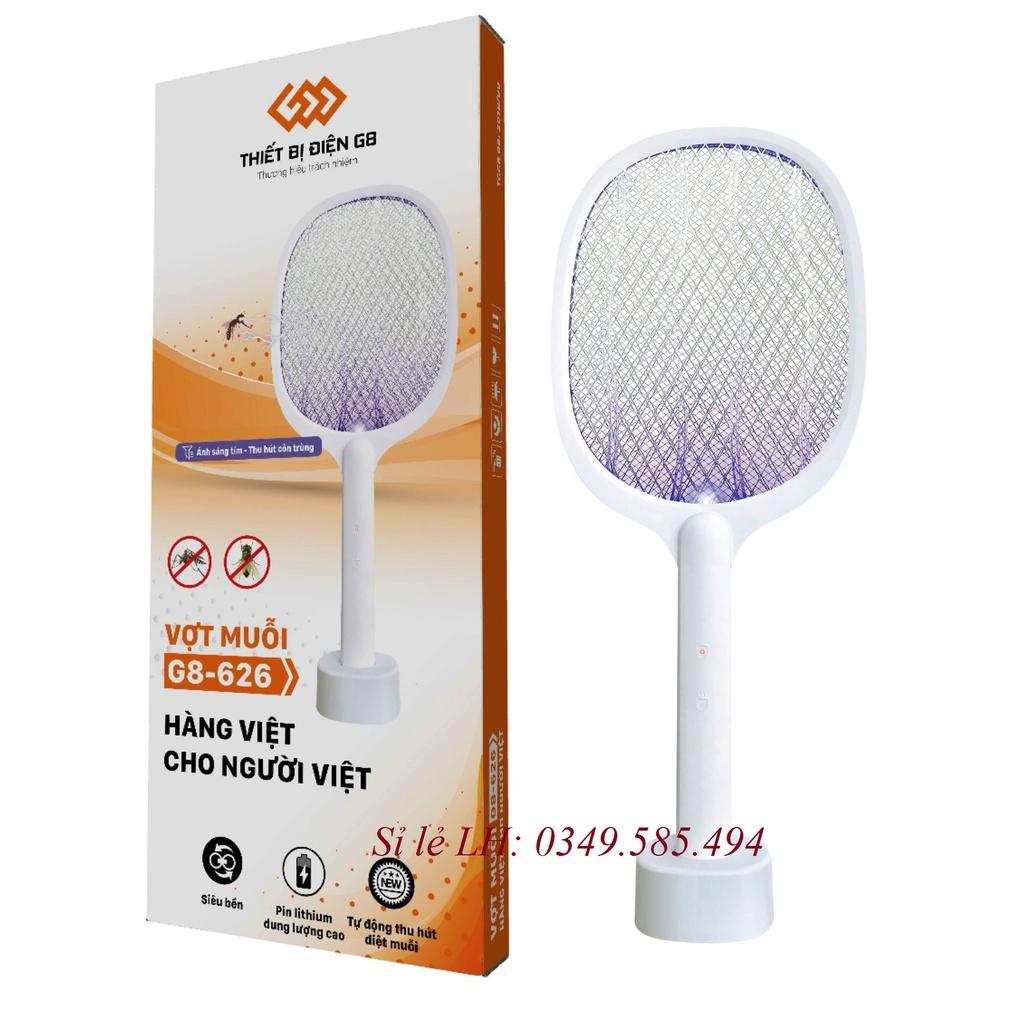 Vợt muỗi thông minh kiêm đèn bắt muỗi tự động 2 in 1, mã G8-626 Cao cấp