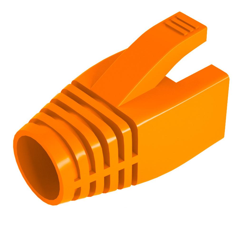 10/20/50 Con RJ45 Mũ Nhiều Màu Sắc Mèo 7 TPU Giày Vỏ Bọc Bảo Vệ Cat6a Cat7 RJ45 Mạng Ethernet Đầu Nối Cáp Bao
