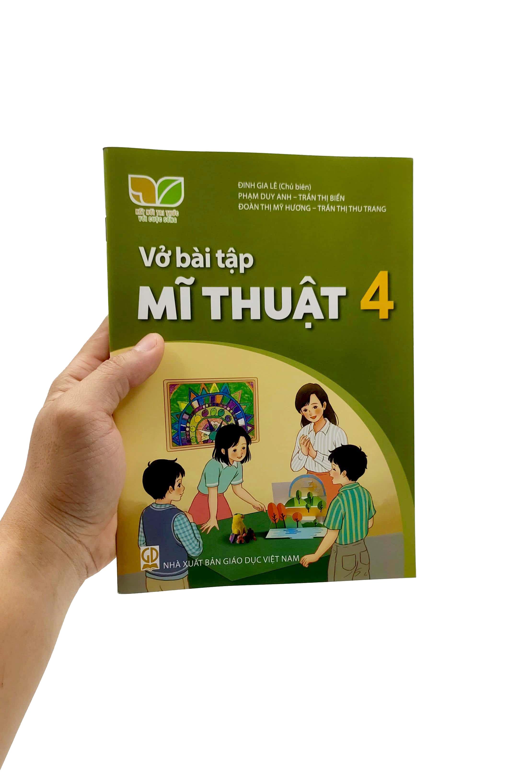 Sách Giáo Khoa Vở Bài Tập Mĩ Thuật 4 (Kết Nối) (Chuẩn)