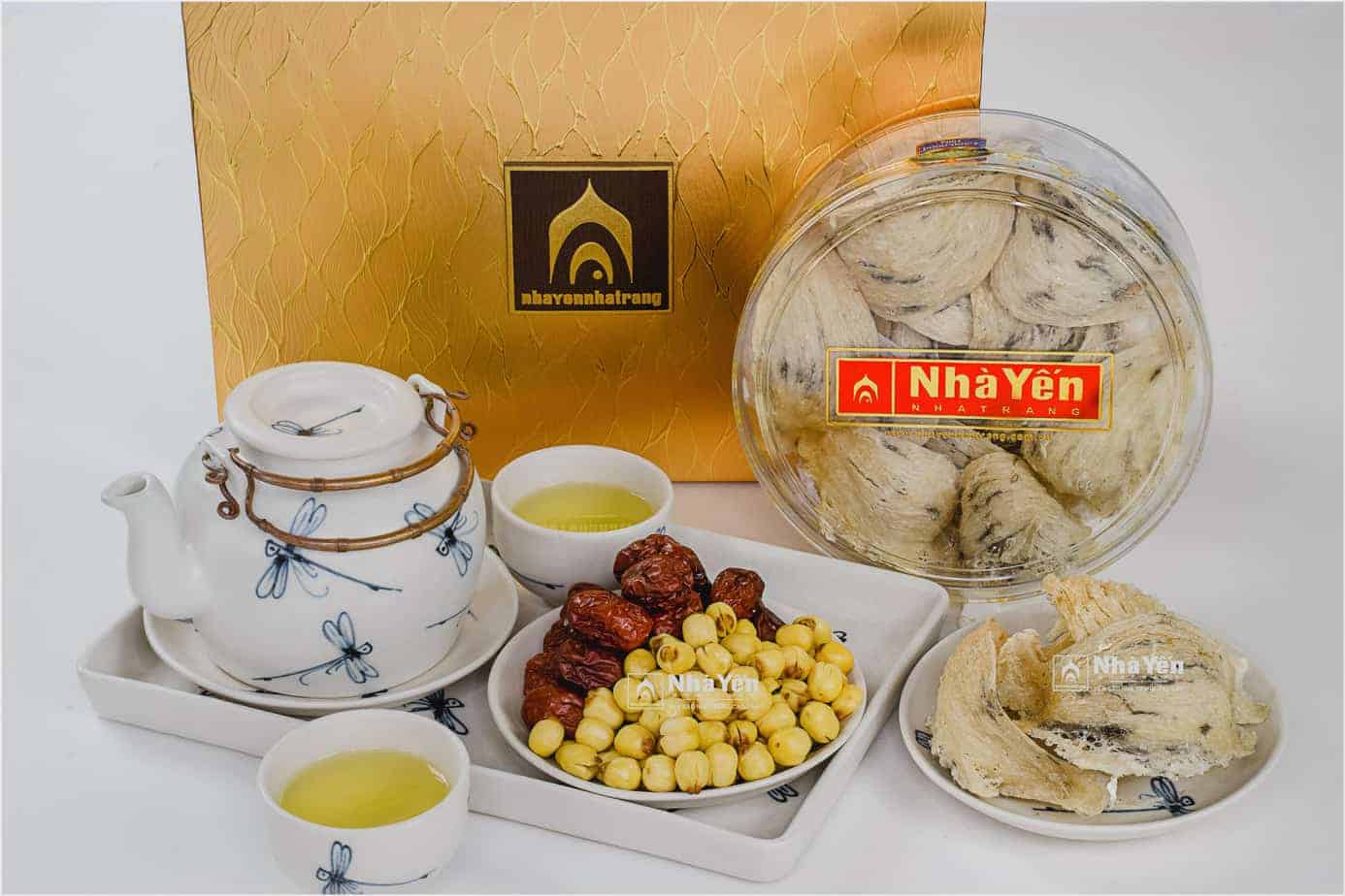 Yến Sào Nhà Yến - Yến Trắng Thô 100g - Loại 1