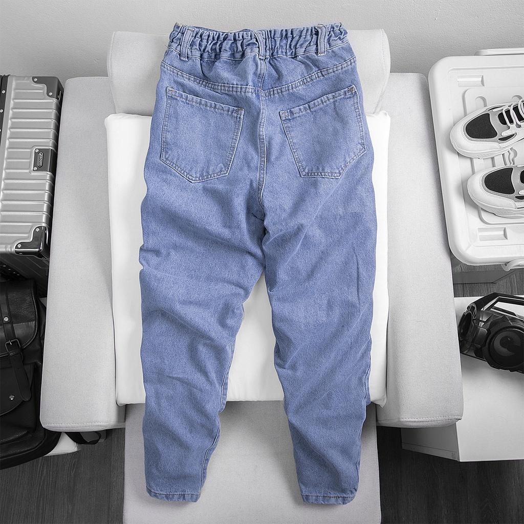 Quần Baggy Nam Nữ Unisex Ống Suông AROTI Form Rộng Chất Vải Jean Dày Dặn Đẹp Cao Cấp Dáng Thể Thao Trẻ Trung J603-X