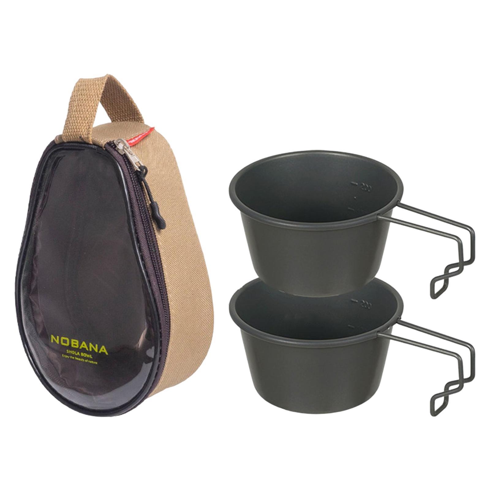 Stainless Steel Bowl, Camping Cup for Outdoor, Camping, Hiking