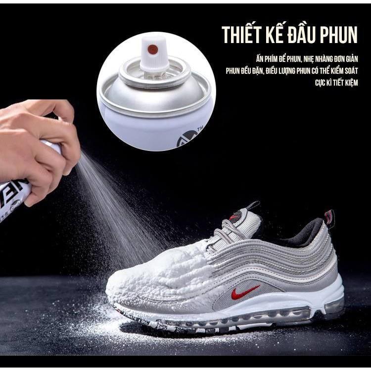 Xịt bọt làm sạch giày sneaker Hando 300ml cao cấp