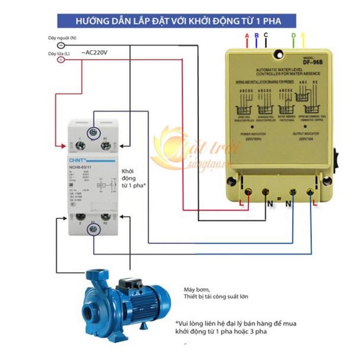 Cảm biến bơm nước tự động DF-96